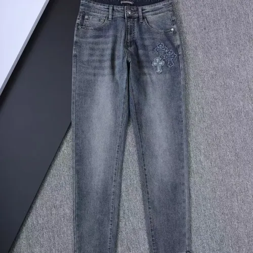 Cheap Chrome Hearts Jeans For Men #1411581 Replica Wholesale [$45.00 USD] [ITEM#1411581] on Replica Chrome Hearts Jeans
