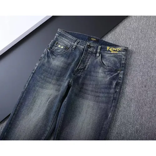 Cheap Fendi Jeans For Men #1411586 Replica Wholesale [$45.00 USD] [ITEM#1411586] on Replica Fendi Jeans