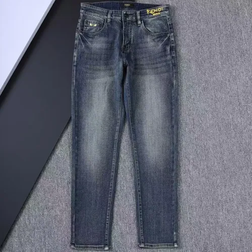 Cheap Fendi Jeans For Men #1411586 Replica Wholesale [$45.00 USD] [ITEM#1411586] on Replica Fendi Jeans