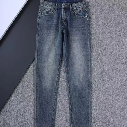 Cheap Louis Vuitton LV Jeans For Men #1411593 Replica Wholesale [$45.00 USD] [ITEM#1411593] on Replica Louis Vuitton LV Jeans