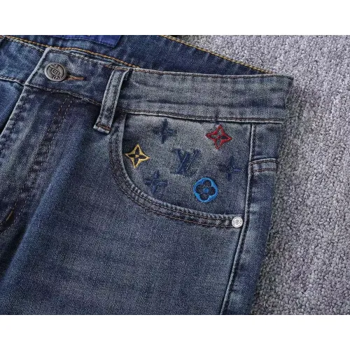 Cheap Louis Vuitton LV Jeans For Men #1411593 Replica Wholesale [$45.00 USD] [ITEM#1411593] on Replica Louis Vuitton LV Jeans