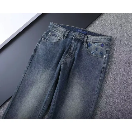 Cheap Louis Vuitton LV Jeans For Men #1411595 Replica Wholesale [$45.00 USD] [ITEM#1411595] on Replica Louis Vuitton LV Jeans