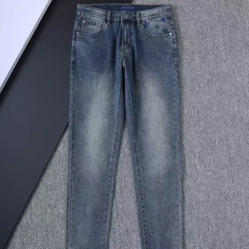 Cheap Louis Vuitton LV Jeans For Men #1411595 Replica Wholesale [$45.00 USD] [ITEM#1411595] on Replica Louis Vuitton LV Jeans