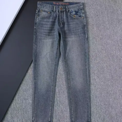 Cheap Louis Vuitton LV Jeans For Men #1411597 Replica Wholesale [$45.00 USD] [ITEM#1411597] on Replica Louis Vuitton LV Jeans