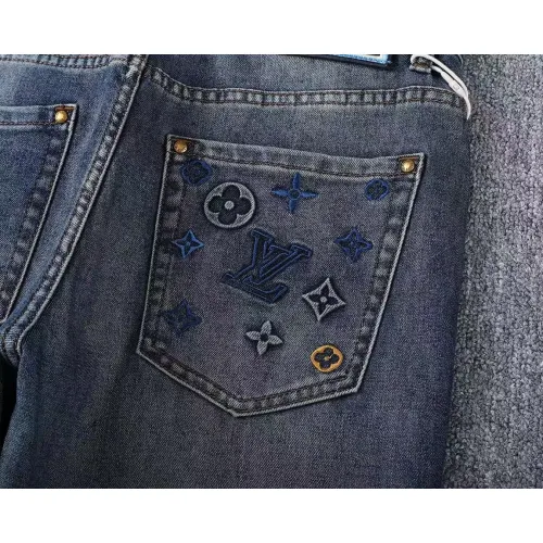 Cheap Louis Vuitton LV Jeans For Men #1411597 Replica Wholesale [$45.00 USD] [ITEM#1411597] on Replica Louis Vuitton LV Jeans