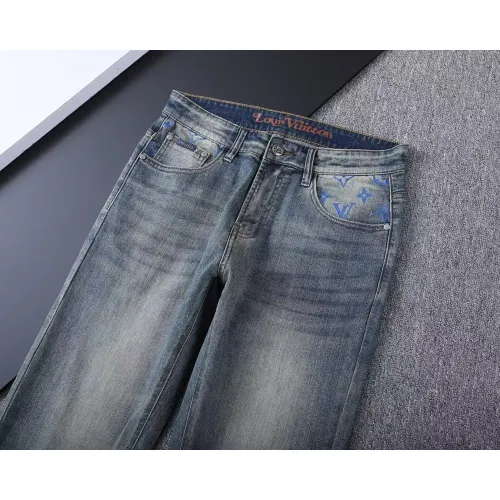 Cheap Louis Vuitton LV Jeans For Men #1411598 Replica Wholesale [$45.00 USD] [ITEM#1411598] on Replica Louis Vuitton LV Jeans