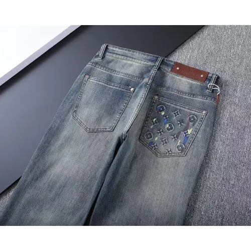 Cheap Louis Vuitton LV Jeans For Men #1411598 Replica Wholesale [$45.00 USD] [ITEM#1411598] on Replica Louis Vuitton LV Jeans