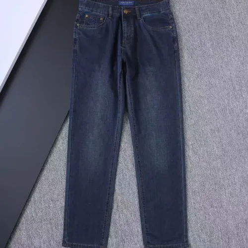 Cheap Louis Vuitton LV Jeans For Men #1411603 Replica Wholesale [$45.00 USD] [ITEM#1411603] on Replica Louis Vuitton LV Jeans