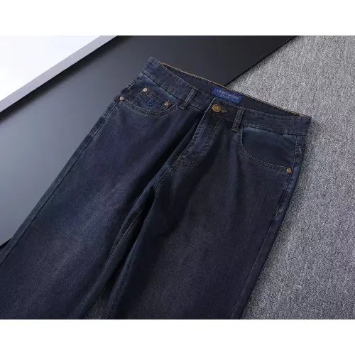 Cheap Louis Vuitton LV Jeans For Men #1411603 Replica Wholesale [$45.00 USD] [ITEM#1411603] on Replica Louis Vuitton LV Jeans