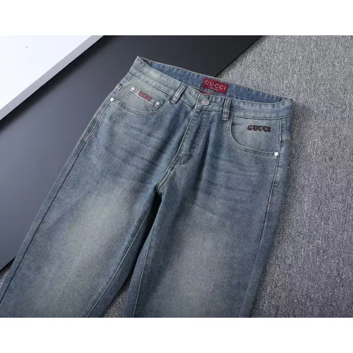 Cheap Gucci Jeans For Men #1411614 Replica Wholesale [$45.00 USD] [ITEM#1411614] on Replica Gucci Jeans