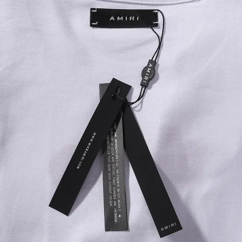 Cheap Amiri T-Shirts Short Sleeved For Unisex #1411626 Replica Wholesale [$32.00 USD] [ITEM#1411626] on Replica Amiri T-Shirts