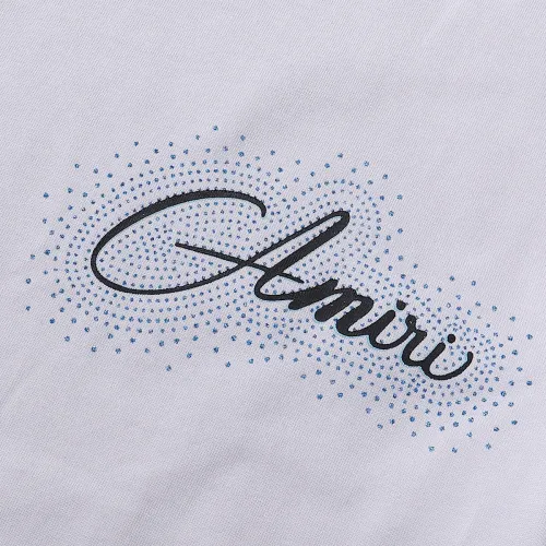 Cheap Amiri T-Shirts Short Sleeved For Unisex #1411636 Replica Wholesale [$34.00 USD] [ITEM#1411636] on Replica Amiri T-Shirts