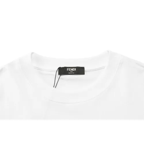 Cheap Fendi T-Shirts Short Sleeved For Unisex #1411662 Replica Wholesale [$45.00 USD] [ITEM#1411662] on Replica Fendi T-Shirts