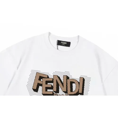 Cheap Fendi T-Shirts Short Sleeved For Unisex #1411664 Replica Wholesale [$45.00 USD] [ITEM#1411664] on Replica Fendi T-Shirts