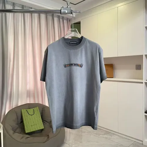 Cheap Chrome Hearts T-Shirts Short Sleeved For Unisex #1411718 Replica Wholesale [$45.00 USD] [ITEM#1411718] on Replica Chrome Hearts T-Shirts