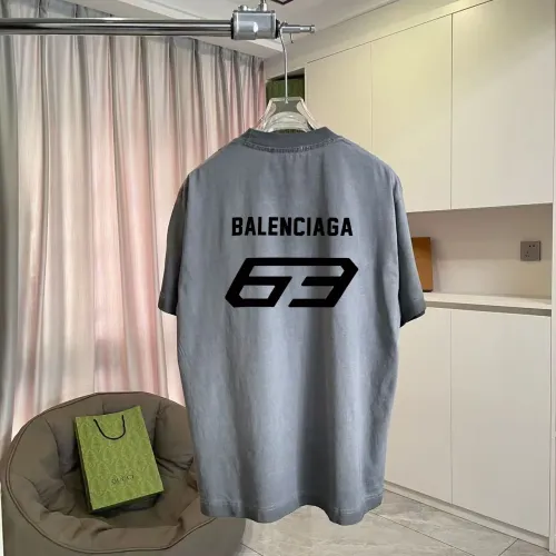 Cheap Balenciaga T-Shirts Short Sleeved For Unisex #1411758 Replica Wholesale [$45.00 USD] [ITEM#1411758] on Replica Balenciaga T-Shirts