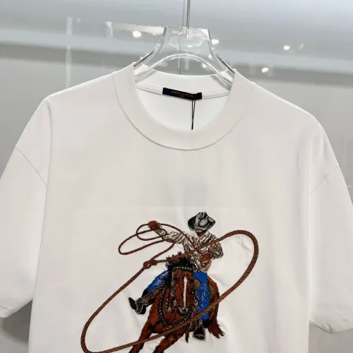 Cheap Louis Vuitton LV T-Shirts Short Sleeved For Unisex #1411794 Replica Wholesale [$48.00 USD] [ITEM#1411794] on Replica Louis Vuitton LV T-Shirts