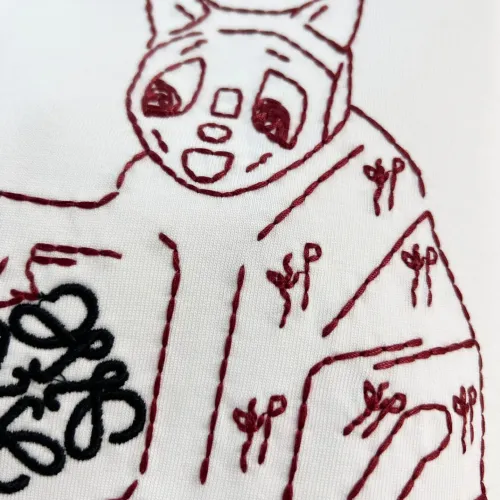 Cheap LOEWE T-Shirts Short Sleeved For Unisex #1411808 Replica Wholesale [$45.00 USD] [ITEM#1411808] on Replica LOEWE T-Shirts