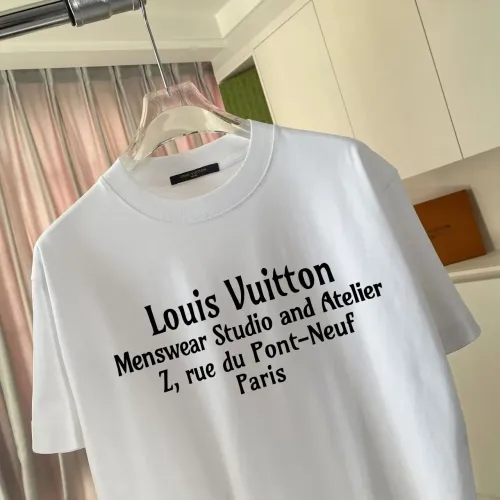 Cheap Louis Vuitton LV T-Shirts Short Sleeved For Unisex #1411881 Replica Wholesale [$42.00 USD] [ITEM#1411881] on Replica Louis Vuitton LV T-Shirts