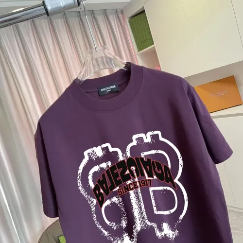 Cheap Balenciaga T-Shirts Short Sleeved For Unisex #1411919 Replica Wholesale [$42.00 USD] [ITEM#1411919] on Replica Balenciaga T-Shirts