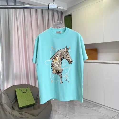 Hermes T-Shirts Short Sleeved For Unisex #1411922