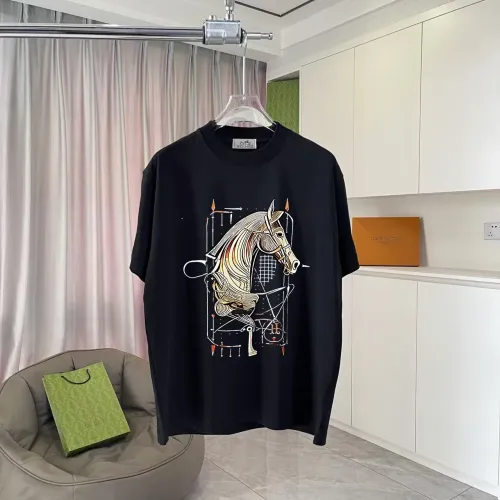 Hermes T-Shirts Short Sleeved For Unisex #1411924