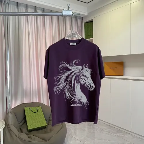 Hermes T-Shirts Short Sleeved For Unisex #1411928