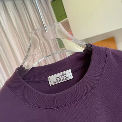 Cheap Hermes T-Shirts Short Sleeved For Unisex #1411928 Replica Wholesale [$42.00 USD] [ITEM#1411928] on Replica Hermes T-Shirts