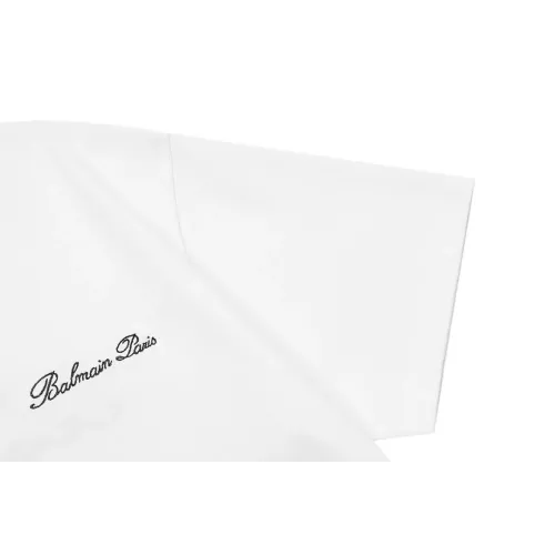 Cheap Balmain T-Shirts Short Sleeved For Unisex #1411950 Replica Wholesale [$42.00 USD] [ITEM#1411950] on Replica Balmain T-Shirts