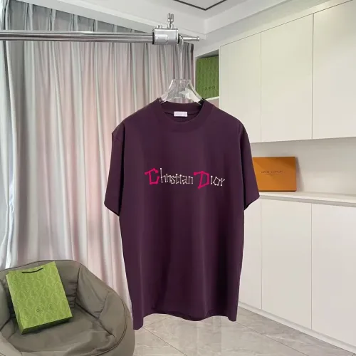 Christian Dior T-Shirts Short Sleeved For Unisex #1411966