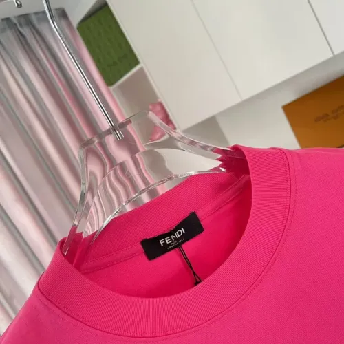 Cheap Fendi T-Shirts Short Sleeved For Unisex #1411971 Replica Wholesale [$42.00 USD] [ITEM#1411971] on Replica Fendi T-Shirts