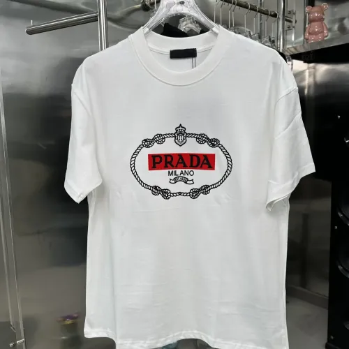 Prada T-Shirts Short Sleeved For Unisex #1411994