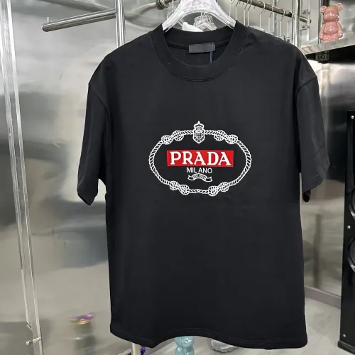 Prada T-Shirts Short Sleeved For Unisex #1411995