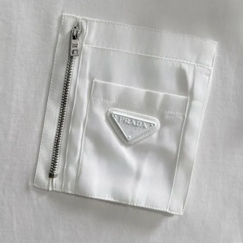 Cheap Prada T-Shirts Short Sleeved For Unisex #1411996 Replica Wholesale [$45.00 USD] [ITEM#1411996] on Replica Prada T-Shirts