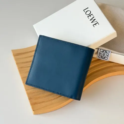 Cheap LOEWE Wallet For Men #1412057 Replica Wholesale [$56.00 USD] [ITEM#1412057] on Replica LOEWE Wallet