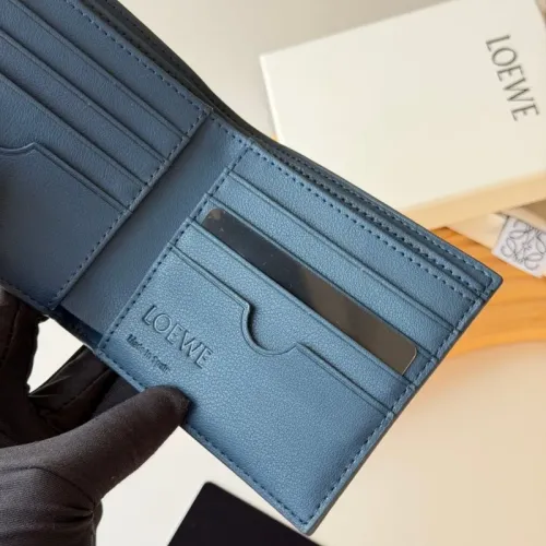 Cheap LOEWE Wallet For Men #1412057 Replica Wholesale [$56.00 USD] [ITEM#1412057] on Replica LOEWE Wallet