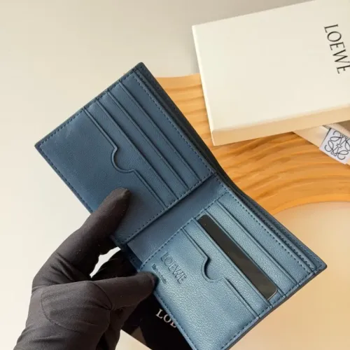 Cheap LOEWE Wallet For Men #1412057 Replica Wholesale [$56.00 USD] [ITEM#1412057] on Replica LOEWE Wallet