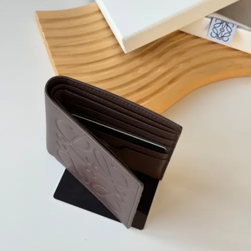Cheap LOEWE Wallet For Men #1412059 Replica Wholesale [$56.00 USD] [ITEM#1412059] on Replica LOEWE Wallet