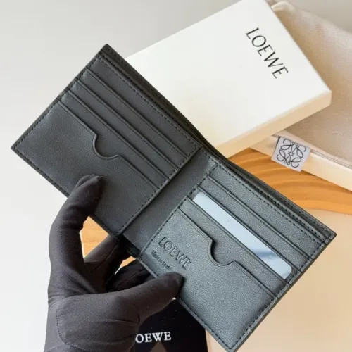 Cheap LOEWE Wallet For Men #1412060 Replica Wholesale [$56.00 USD] [ITEM#1412060] on Replica LOEWE Wallet