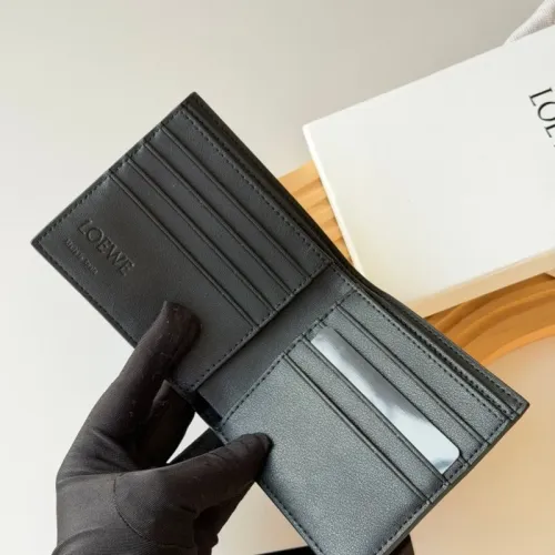 Cheap LOEWE Wallet For Men #1412063 Replica Wholesale [$56.00 USD] [ITEM#1412063] on Replica LOEWE Wallet