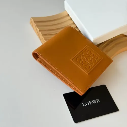 Cheap LOEWE Wallet For Men #1412064 Replica Wholesale [$56.00 USD] [ITEM#1412064] on Replica LOEWE Wallet