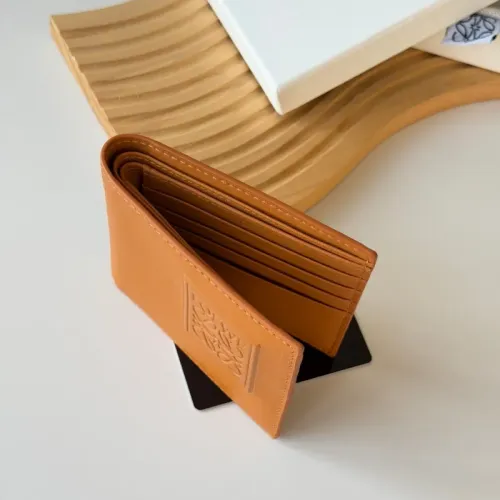 Cheap LOEWE Wallet For Men #1412064 Replica Wholesale [$56.00 USD] [ITEM#1412064] on Replica LOEWE Wallet