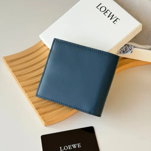 Cheap LOEWE Wallet For Men #1412065 Replica Wholesale [$56.00 USD] [ITEM#1412065] on Replica LOEWE Wallet