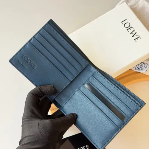Cheap LOEWE Wallet For Men #1412065 Replica Wholesale [$56.00 USD] [ITEM#1412065] on Replica LOEWE Wallet