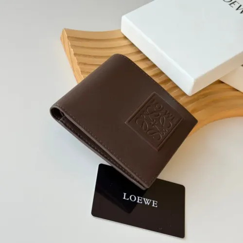 Cheap LOEWE Wallet For Men #1412066 Replica Wholesale [$56.00 USD] [ITEM#1412066] on Replica LOEWE Wallet