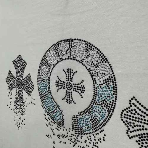 Cheap Chrome Hearts T-Shirts Short Sleeved For Unisex #1412109 Replica Wholesale [$42.00 USD] [ITEM#1412109] on Replica Chrome Hearts T-Shirts