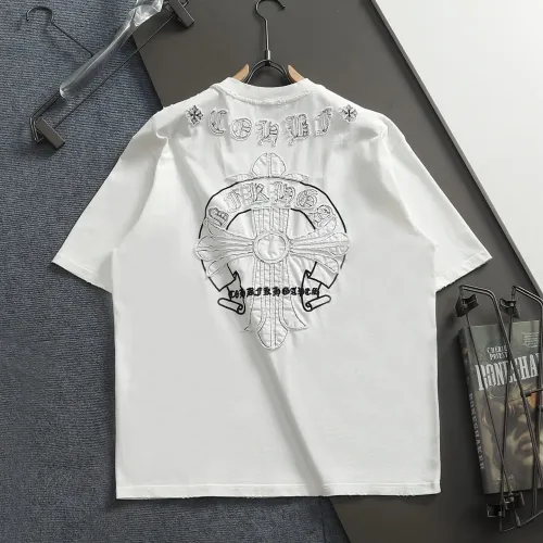 Cheap Chrome Hearts T-Shirts Short Sleeved For Unisex #1412111 Replica Wholesale [$52.00 USD] [ITEM#1412111] on Replica Chrome Hearts T-Shirts