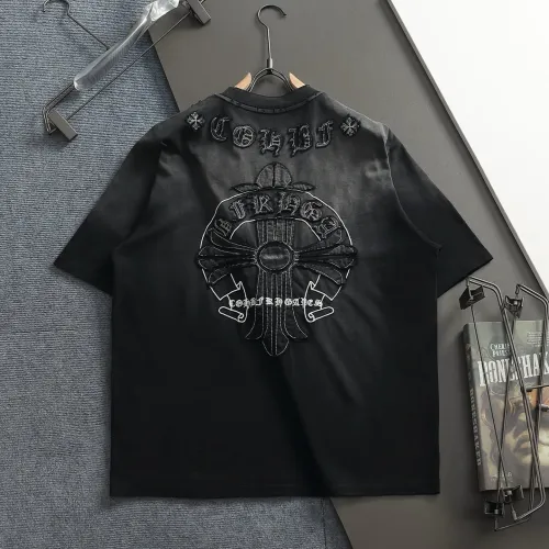 Cheap Chrome Hearts T-Shirts Short Sleeved For Unisex #1412112 Replica Wholesale [$52.00 USD] [ITEM#1412112] on Replica Chrome Hearts T-Shirts