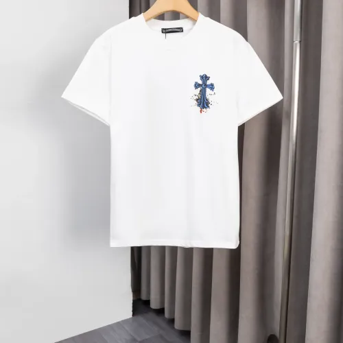 Cheap Chrome Hearts T-Shirts Short Sleeved For Men #1412124 Replica Wholesale [$36.00 USD] [ITEM#1412124] on Replica Chrome Hearts T-Shirts