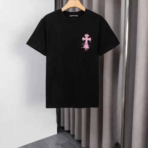 Cheap Chrome Hearts T-Shirts Short Sleeved For Men #1412125 Replica Wholesale [$36.00 USD] [ITEM#1412125] on Replica Chrome Hearts T-Shirts